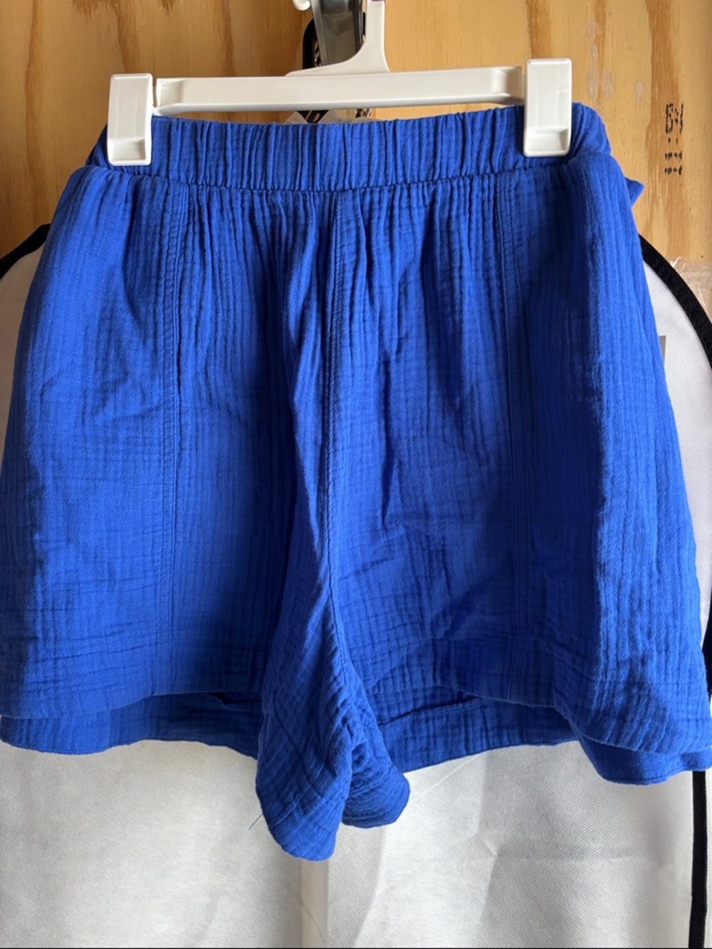Universal Thread Royal Blue High-Waist Elastic Shorts